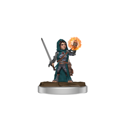 Pathfinder Painted Premium: Female Halfling Cleric (6 Units)