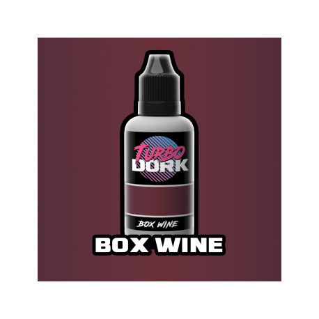 Box Wine Metallic Acrylic Paint 20ml Bottle