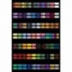 Entire Line Paint Rack Label Strips (For repurposing a 3rd party rack)