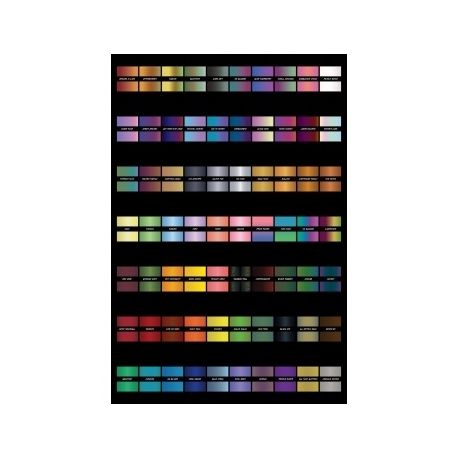 Entire Line Paint Rack Label Strips (For repurposing a 3rd party rack)