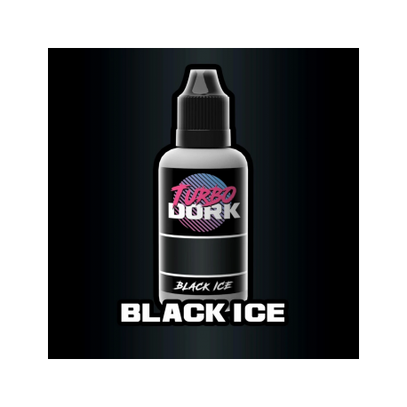Black Ice Metallic Acrylic Paint 20ml Bottle