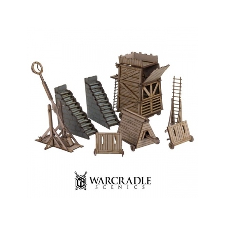 Warcradle Scenics - Gloomburg - Siege Engines & Scatter - EN