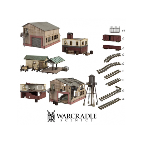 Warcradle Scenics - Augusta Industrial Set - EN