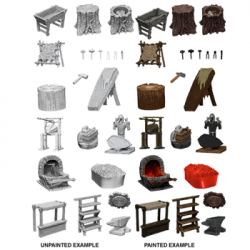 WizKids Deep Cuts Miniatures - Townspeople & Accessories
