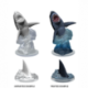WizKids Deep Cuts Unpainted Miniatures - Shark (6 Units)