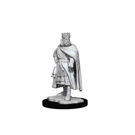 WizKids Deep Cuts Unpainted Miniatures - Towns People: Castle I