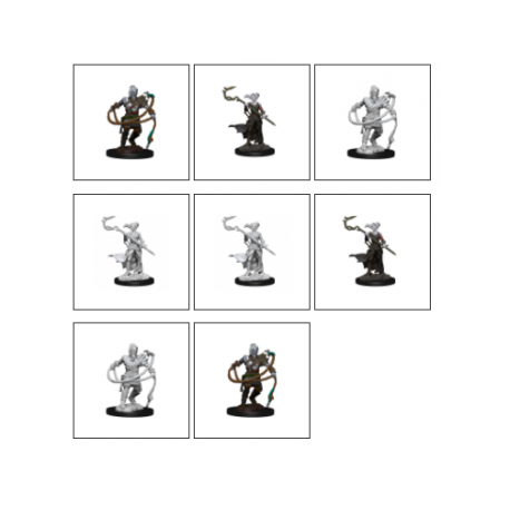 MtG Unpainted Miniatures: Stoneforge Mystic & Kor Hookmaster (Fighter,Rogue,Wizard) (6 Units)