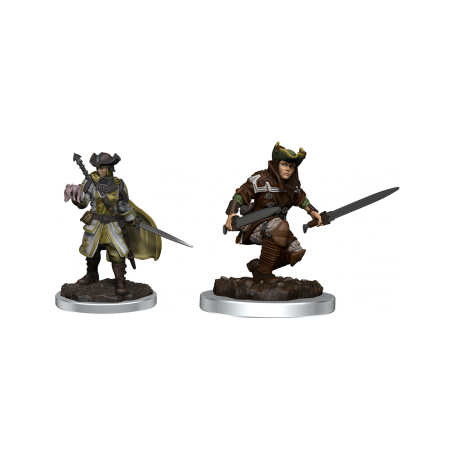 Magic: The Gathering Unpainted Miniatures - Thraben Inspector & Tireless Tracker (2 Units)