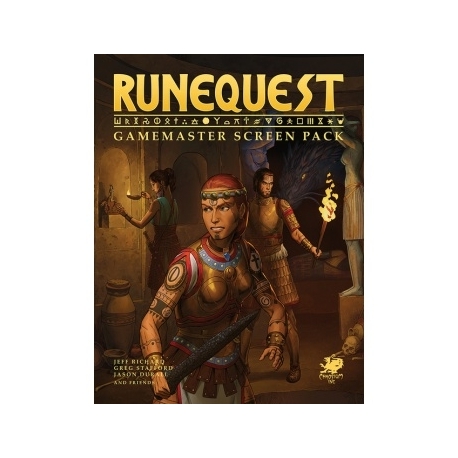 RuneQuest - Gamemaster Screen Pack (Inglés)