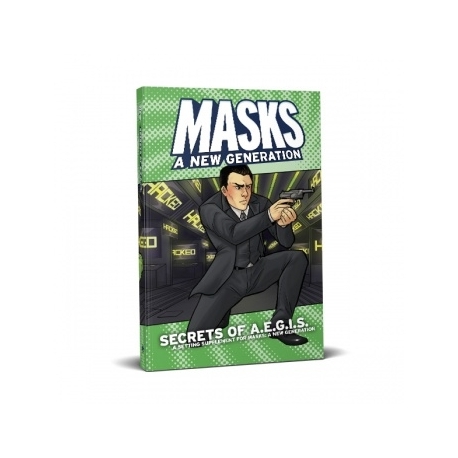 Masks: Secrets of A.E.G.I.S. Hardcover (Inglés)