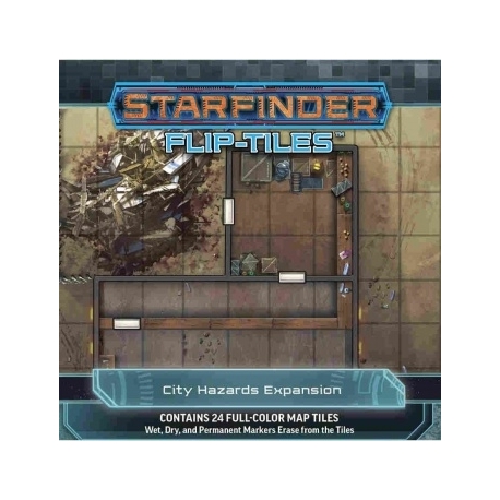 Starfinder Flip-Tiles: City Hazards Expansion