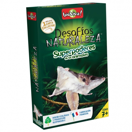 Bioviva Nature Challenges Animals with super powers card game