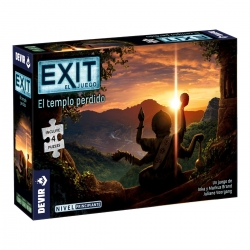 Juego de escape room Exit Puzzle El templo perdido de Devir