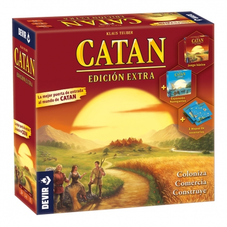 Board game The Settlers of Catan Extra of Devir