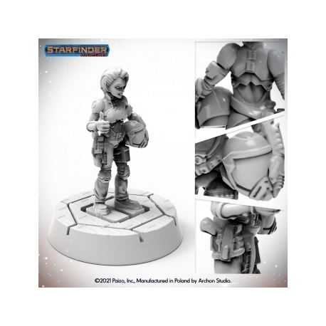 Starfinder Miniatures: Halfling Pilot - EN
