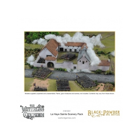 Black Powder Epic Battles: Waterloo - La Haye Sainte Scenery Pack - EN