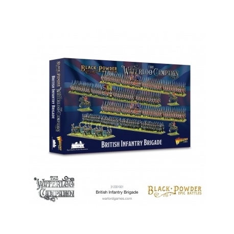Black Powder Epic Battles: Waterloo - British Infantry Brigade - EN