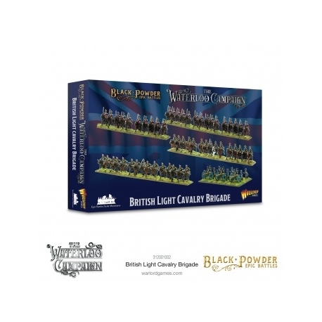Black Powder Epic Battles: Waterloo - British Light Cavalry Brigade - EN