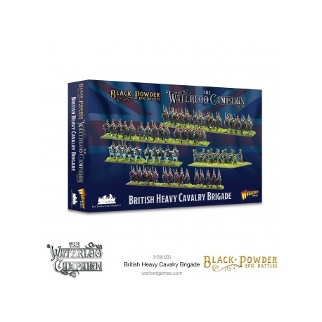 Black Powder Epic Battles: Waterloo - British Heavy Cavalry Brigade - EN