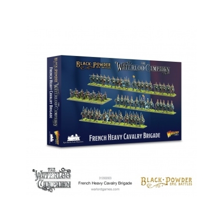 Black Powder Epic Battles: Waterloo - French Heavy Cavalry Brigade - EN