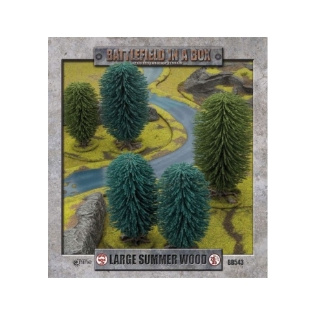 Battlefield In A Box - Large Summer Wood (x1) - 30mm