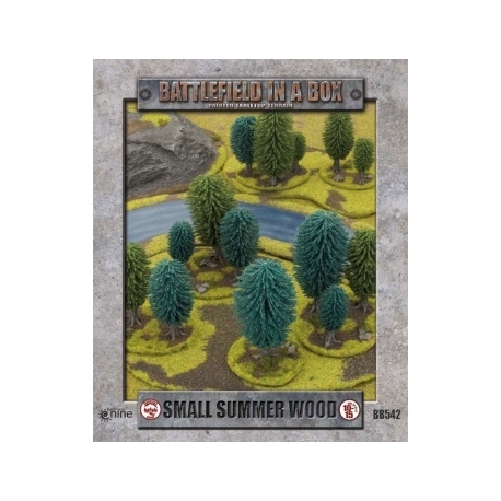 Battlefield In A Box - Small Summer Wood (x1) - 15mm