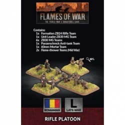 Flames Of War - Romanian Rifle Platoon (x50) - EN