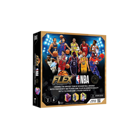 NBA Flex Deluxe 2 Player Starter Set Series 2