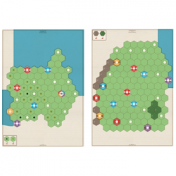 Age of Steam: France & Poland Maps - EN