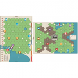 Age of Steam: Detroit & Heavy Cardboard Maps - EN
