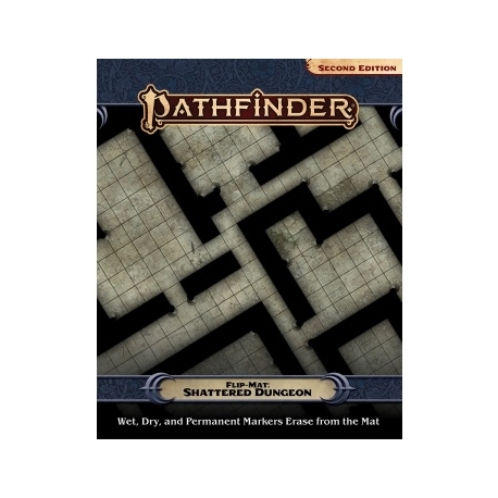 Pathfinder Flip-Mat: Shattered Dungeon - EN