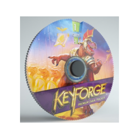 Gamegenic KeyForge Premium Chain Tracker - Saurians