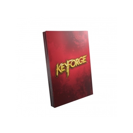 Gamegenic KeyForge Logo Sleeves - Red (40 Sleeves)