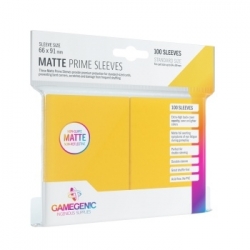Gamegenic Matte Prime Sleeves Yellow (100 Sleeves)