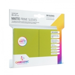 Gamegenic Matte Prime Sleeves Lime (100 Sleeves)