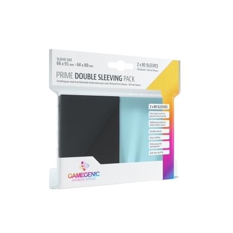 Gamegenic PRIME Double Sleeving Pack (2x80 Sleeves)