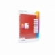 Gamegenic Sideloading 18-Pocket Pages 10 pcs pack Red
