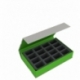 Feldherr Magnetic Box green for 16 Blood Bowl miniatures - 2016 Edition