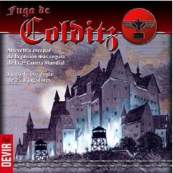 Table game set in World War II. The Colditz escape