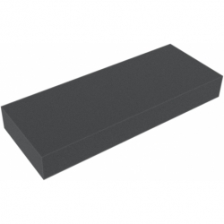 GDBA035 275 mm x 105 mm x 35 mm foam base / foam topper