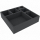 AFMEGG060BO 60 mm foam tray for Arkham Horror board game box