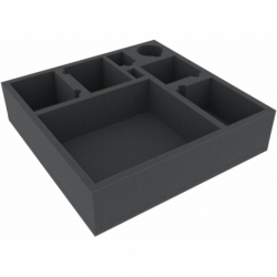 AFMEGG060BO 60 mm foam tray for Arkham Horror board game box