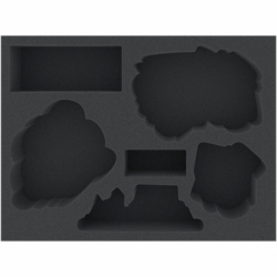CMMEJM050BO foam tray for Speed Freeks board game box - barricades