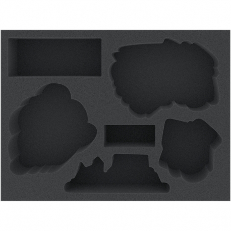 CMMEJM050BO foam tray for Speed Freeks board game box - barricades