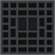 AFJX055BO 55 mm foam tray for Runewars Miniatures Game - Infantry