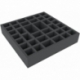 AFJX055BO 55 mm foam tray for Runewars Miniatures Game - Infantry