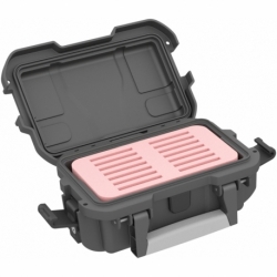 Protective case / transport case waterproof for 2.5" SSD/HDD capacity 14 pieces