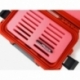Protective case / transport case waterproof for 2.5" SSD/HDD capacity 14 pieces