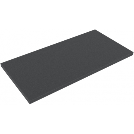 DBBA004 326 mm x 158 mm x 4 mm foam base / foam topper