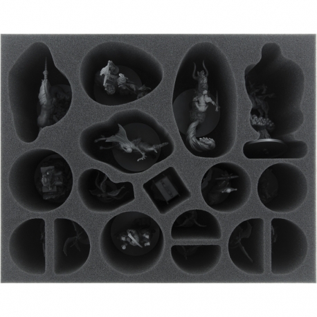 FSMEQY095BO Feldherr foam tray for Time of Legends: Joan of Arc - Apocalypse miniatures